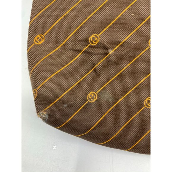 GUCCI Vintage XL Tote Bag in Canvas Fabric w/ - Picture 9 of 15